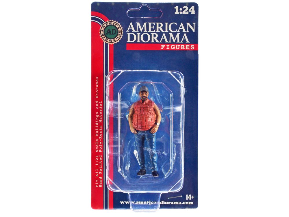 "Campers" Figure 1 for 1/24 Scale Models by American Diorama view 3