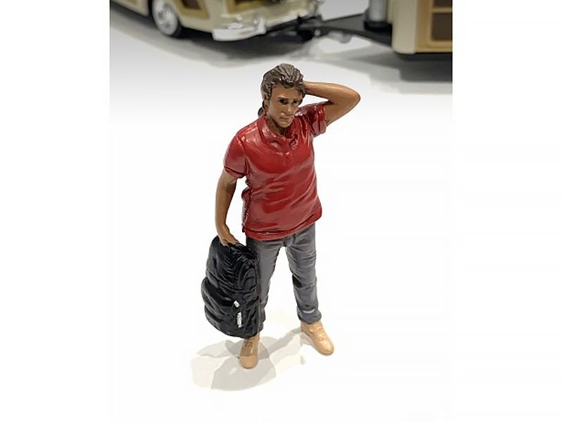 "Campers" Figure 4 for 1/24 Scale Models by American Diorama view 2
