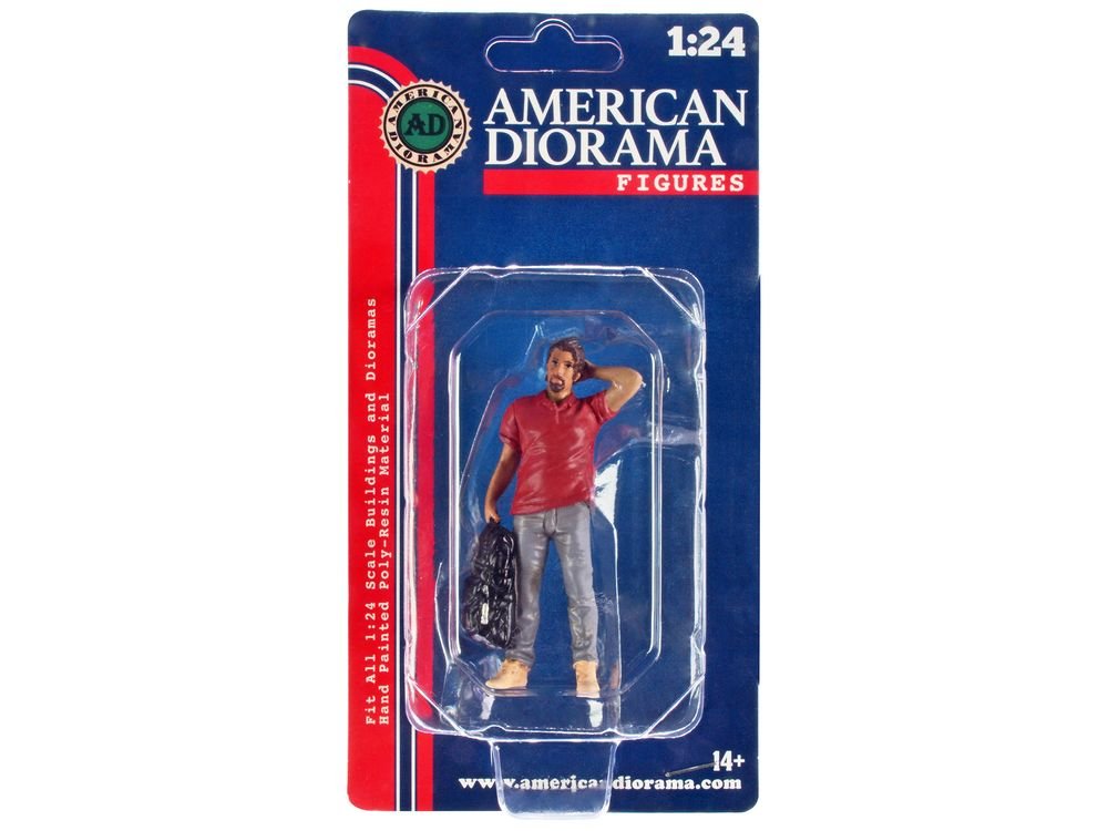 "Campers" Figure 4 for 1/24 Scale Models by American Diorama view 3