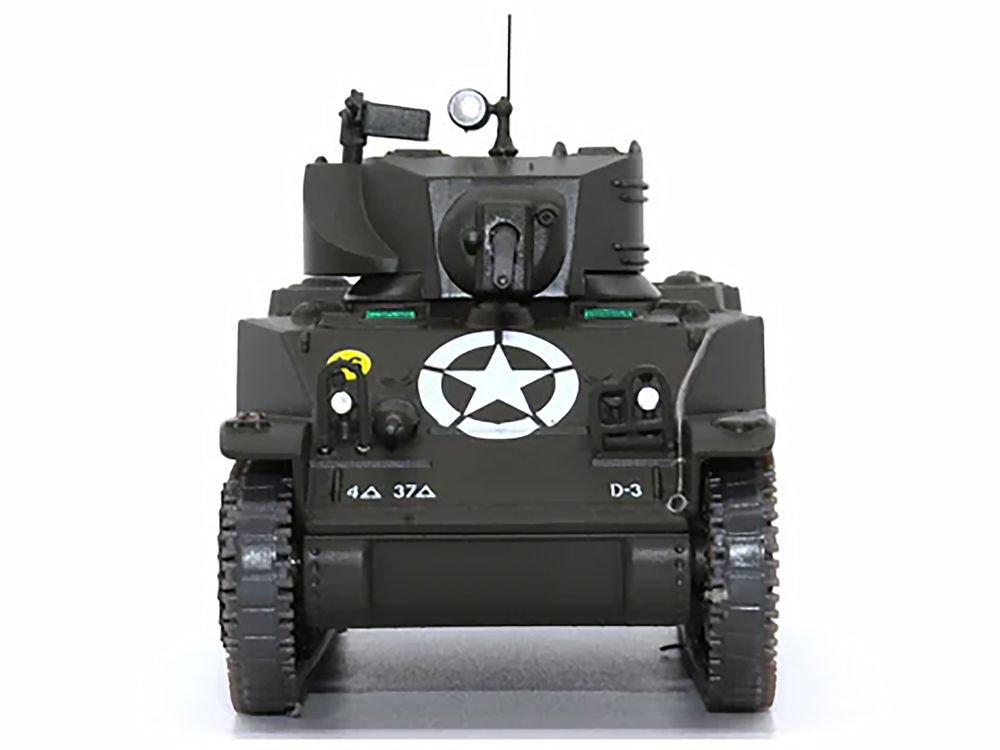 M5A1 Light Tank #16 "Destruction" "U.S.A. 37th Tank Battalion France September 1944" 1/43 Diecast Model by AFVs of WWII view 3