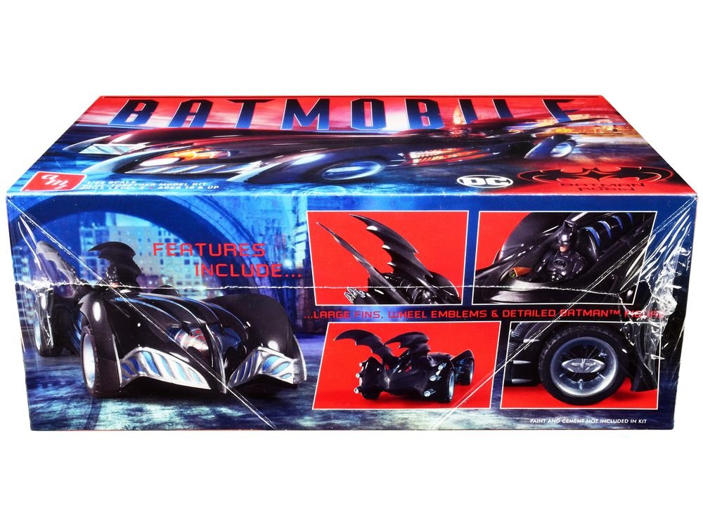 Skill 2 Model Kit Batmobile "Batman & Robin" (1997) Movie 1/25 Scale Model by AMT view 2