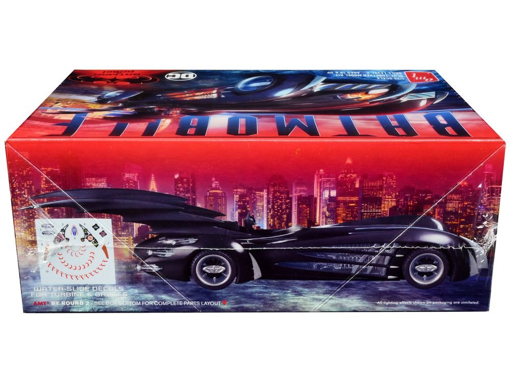 Skill 2 Model Kit Batmobile "Batman & Robin" (1997) Movie 1/25 Scale Model by AMT view 3