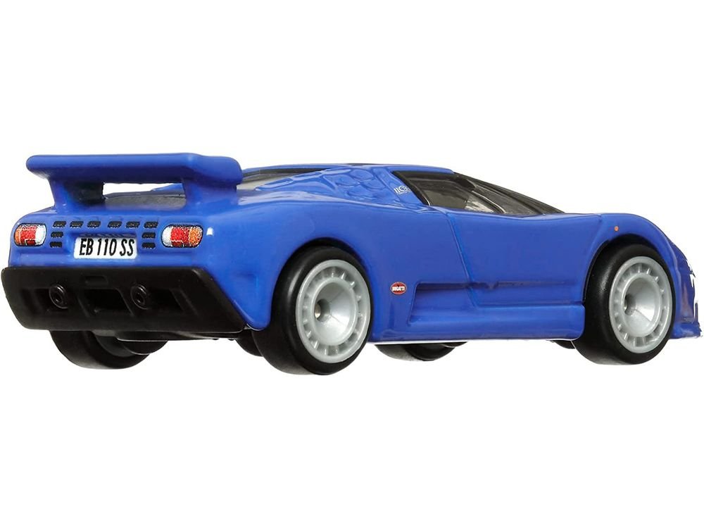 1994 Bugatti EB110 Blue "Exotic Envy" Series Diecast Model Car by Hot Wheels view 3
