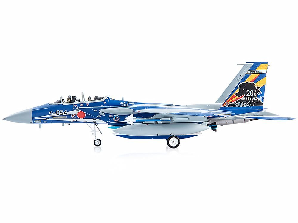 F-15DJ JASDF (Japan Air Self-Defense Force) Eagle Fighter Aircraft "23rd Fighter Training Group 20th Anniversary" with Display Stand Limited Edition to 600 pieces Worldwide 1/72 Diecast Model by JC Wings view 2