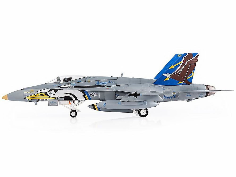 F/A-18C U.S. Navy Hornet Fighter Aircraft "VFA-82 Marauders" Limited Edition to 600 pieces Worldwide 1/72 Diecast Model by JC Wings view 3