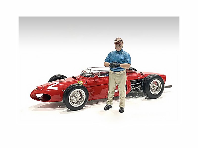 "Racing Legends" 50's Set of 2 Diecast Figures for 1/43 Scale Models by American Diorama view 3