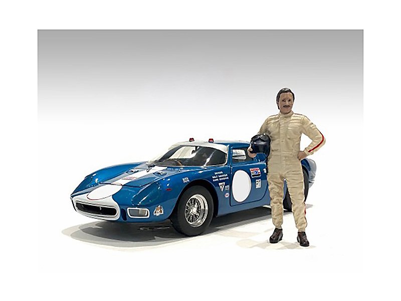 "Racing Legends" 60's Set of 2 Diecast Figures for 1/43 Scale Models by American Diorama view 3