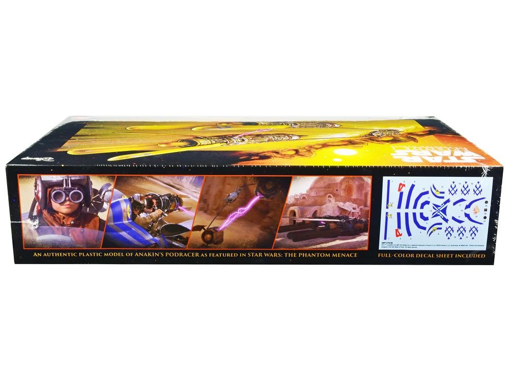 Skill 2 Model Kit Anakin Skywalker's Podracer "Star Wars Episode I: The Phantom Menace" 1/32 Scale Model by AMT view 2