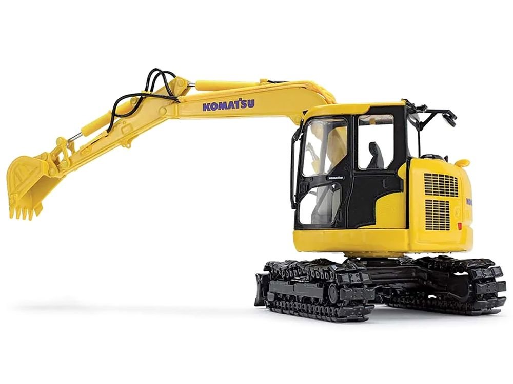 Komatsu PC78US-11 Excavator Yellow 1/50 Diecast Model by DCP/First Gear view 2
