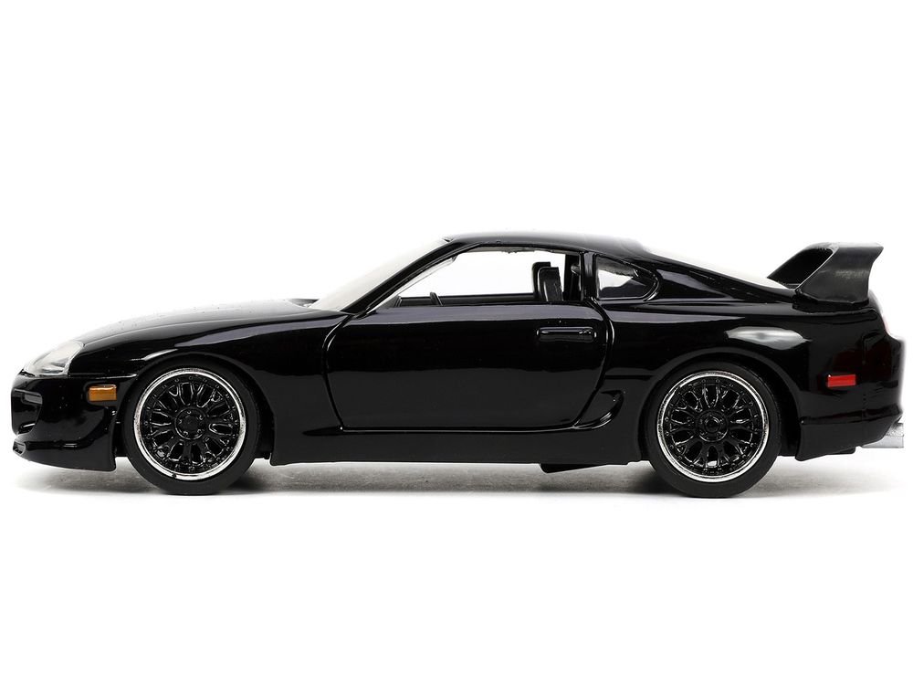 1995 Toyota Supra Black "Fast & Furious" Movie 1/32 Diecast Model Car by Jada view 3