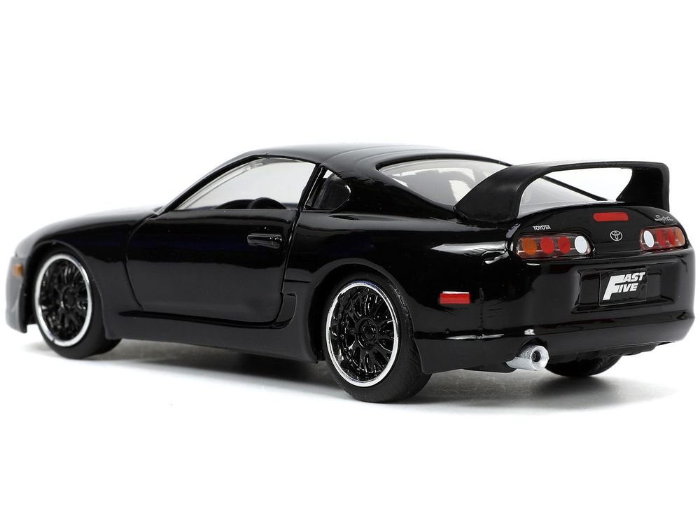1995 Toyota Supra Black "Fast & Furious" Movie 1/32 Diecast Model Car by Jada view 5
