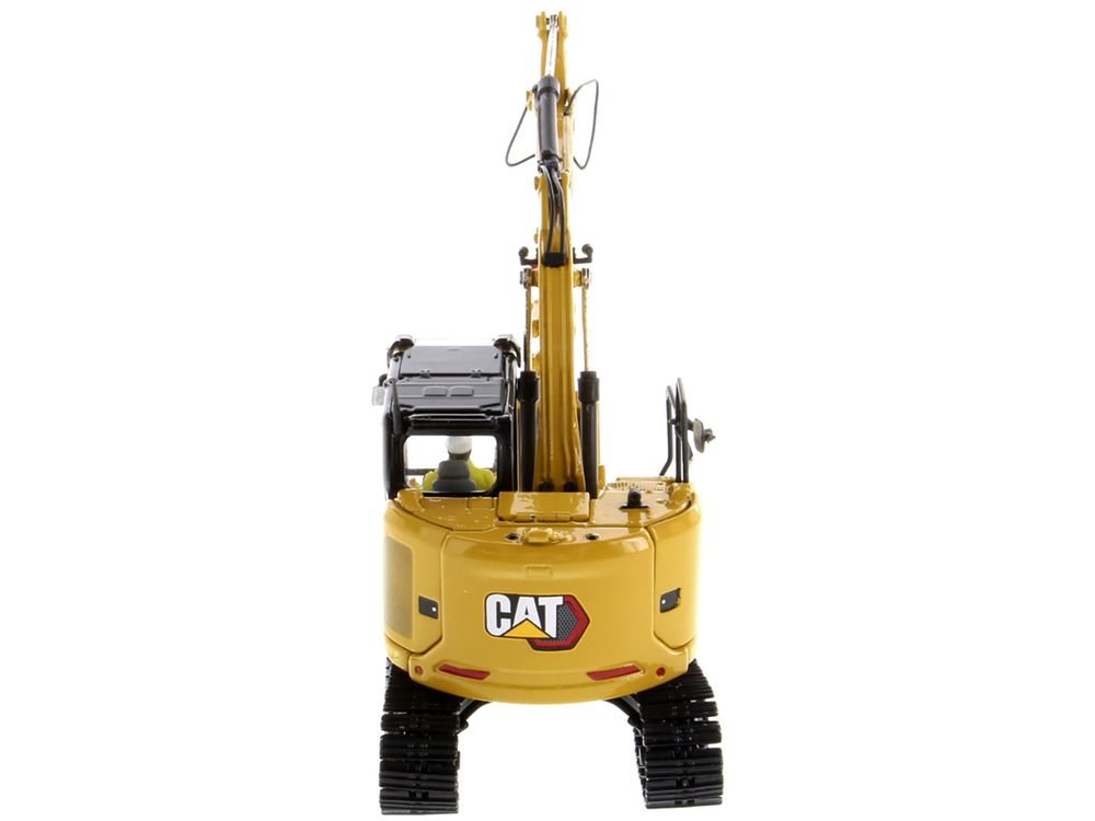 CAT Caterpillar 315 Track Type Hydraulic Excavator Yellow with Operator "High Line" Series 1/50 Diecast Model by Diecast Masters view 5