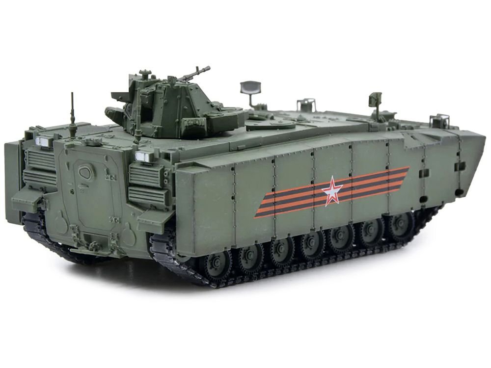 Russian (Object 693) Kurganets-25 Armored Personnel Carrier Moscow Victory Day Parade 1/72 Diecast Model by Panzerkampf view 2