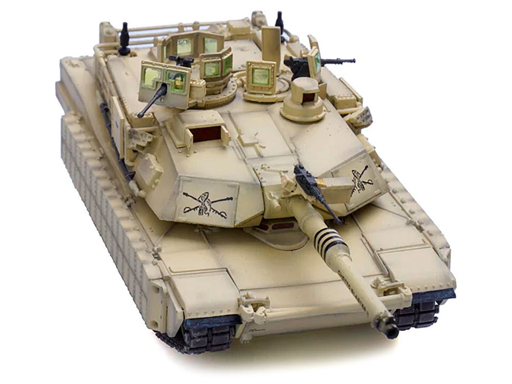 General Dynamics M1A2 Abrams TUSK Tank 1/72 Diecast Model by Panzerkampf view 3