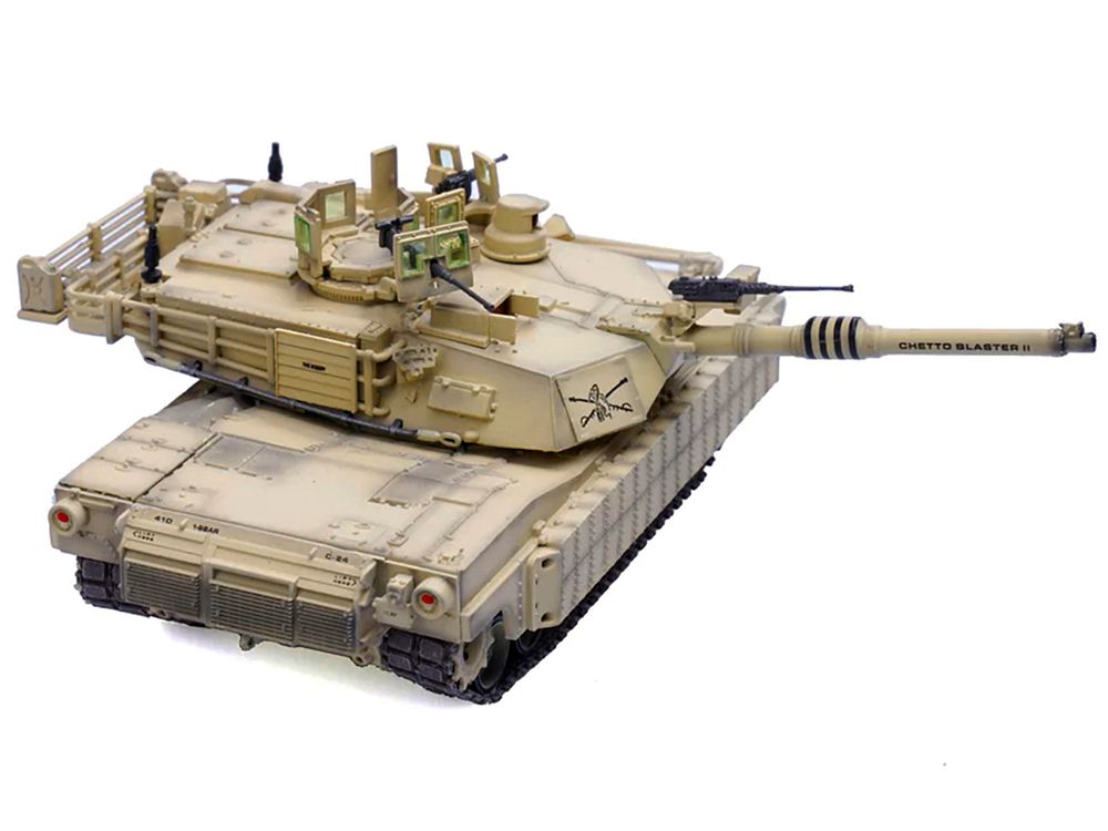 General Dynamics M1A2 Abrams TUSK Tank 1/72 Diecast Model by Panzerkampf view 5