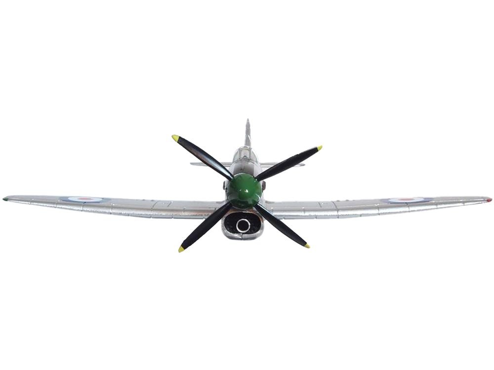 Hawker Tempest MK V Fighter Plane SN330 No.3 Squadron RAF Wunstorf Germany (1946) "Oxford Aviation" Series 1/72 Diecast Model Airplane by Oxford Diecast view 3