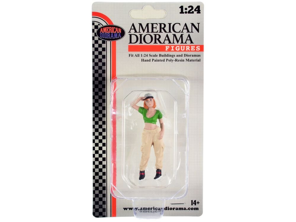 "Hip Hop Girls" Figure 1 for 1/24 Scale Models by American Diorama view 3