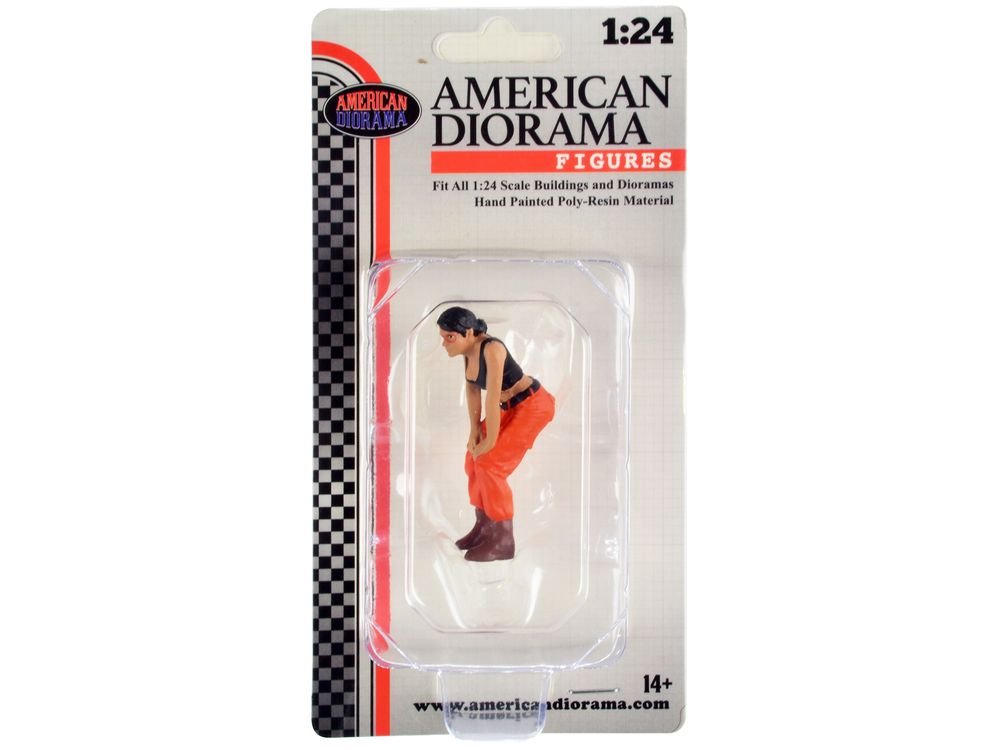 "Hip Hop Girls" Figure 4 for 1/24 Scale Models by American Diorama view 3