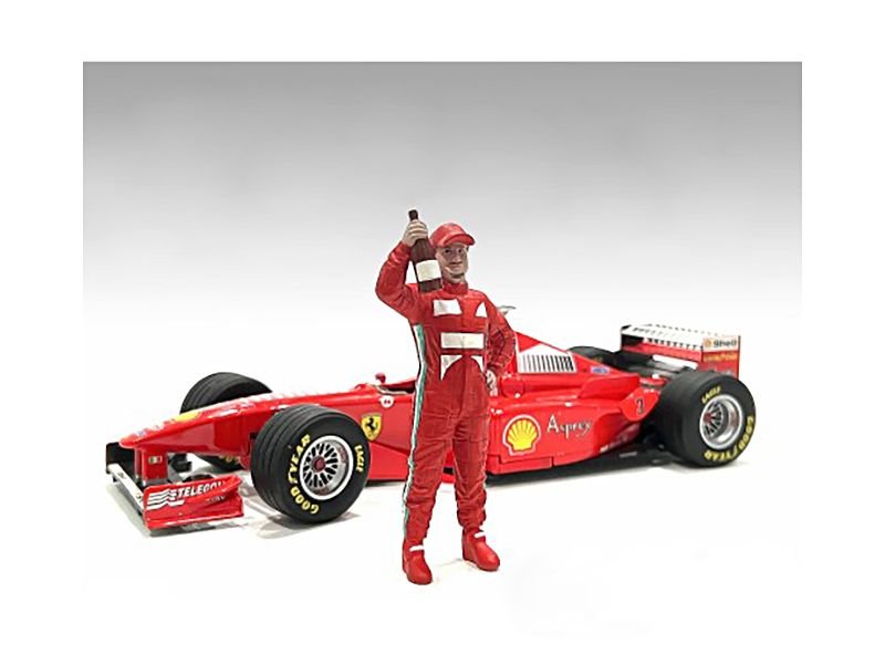 "Racing Legends" 2000's Figures A and B Set of 2 for 1/18 Scale Models by American Diorama view 3