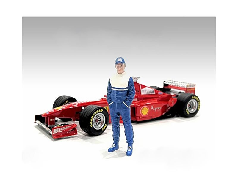 "Racing Legends" 90's Set of 2 Diecast Figures for 1/43 Scale Models by American Diorama view 2