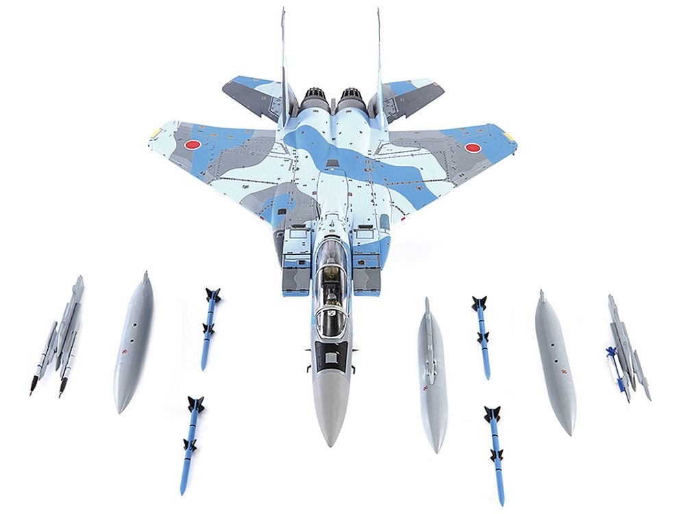 Mitsubishi F-15DJ Eagle Fighter Plane "JASDF (Japan Air Self-Defense Force) Tactical Fighter Training Group" (2020) 1/72 Diecast Model by JC Wings view 5