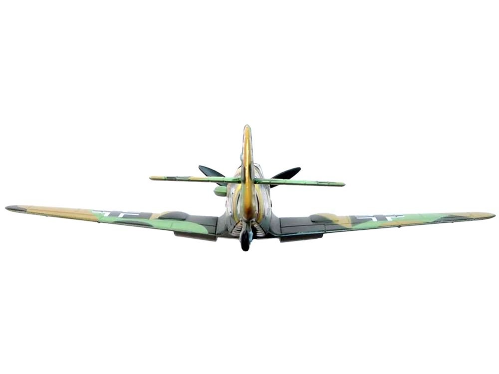Messerschmitt Bf 109F-4 Fighter Plane "Ofw. Eberhard von Boremski 9/JG3 Eastern Front" (1942) "Oxford Aviation" Series 1/72 Diecast Model Airplane by Oxford Diecast view 4