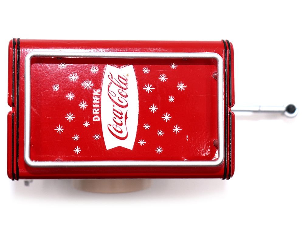 Travel Trailer Cream with Red Top "Pause and Refresh Yourself Drink Delicious Coca-Cola" 1/24 Diecast Model Car by Motor City Classics view 3