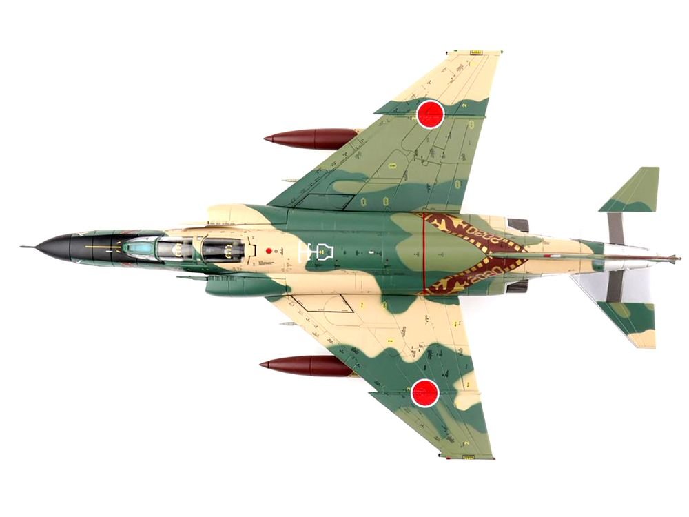 McDonnell Douglas RF-4E Phantom II Fighter Aircraft 57-6907 JASDF "501 SQ Final Year 2020" "Air Power Series" 1/72 Scale Model by Hobby Master view 4