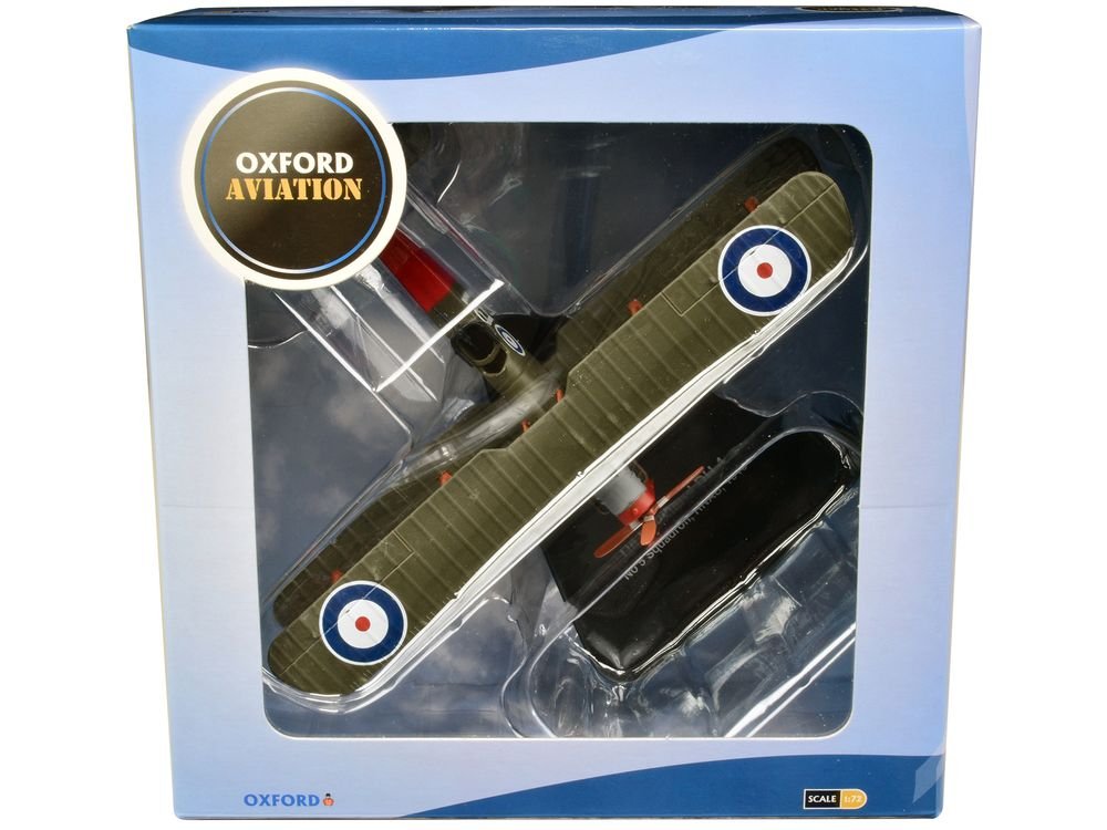 De Havilland DH4 Bomber Plane "5 Squadron Royal Naval Air Service" (1918) "Oxford Aviation" Series 1/72 Diecast Model Airplane by Oxford Diecast view 3