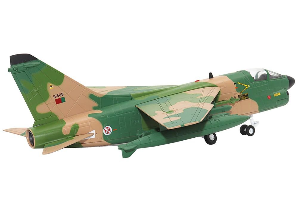 Vought A-7P Corsair II Attack Aircraft "Portugal" 1/72 Diecast Model by Militaria Die Cast view 2