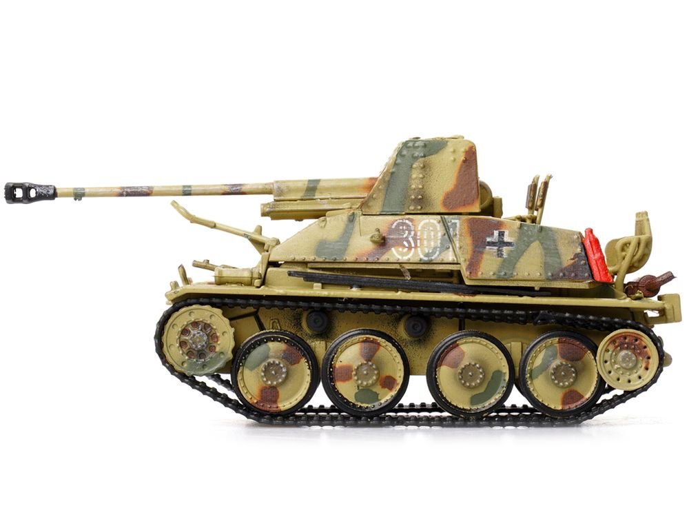 Sd.Kfz.139 Panzerjager 38(t) Fur 7.62cm PaK 36(R) Marder III Tank Destroyer #301 "Germany - World War II" 1/72 Diecast Model by Legion view 2