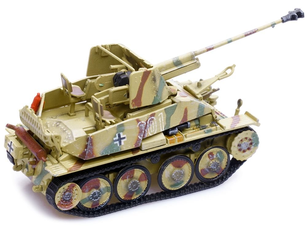 Sd.Kfz.139 Panzerjager 38(t) Fur 7.62cm PaK 36(R) Marder III Tank Destroyer #301 "Germany - World War II" 1/72 Diecast Model by Legion view 4