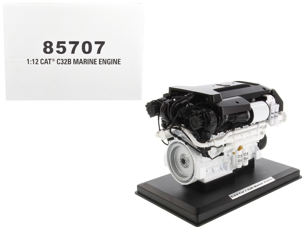 CAT Caterpillar C32B Marine Engine Replica "High Line Series" 1/12 Diecast Model by Diecast Masters