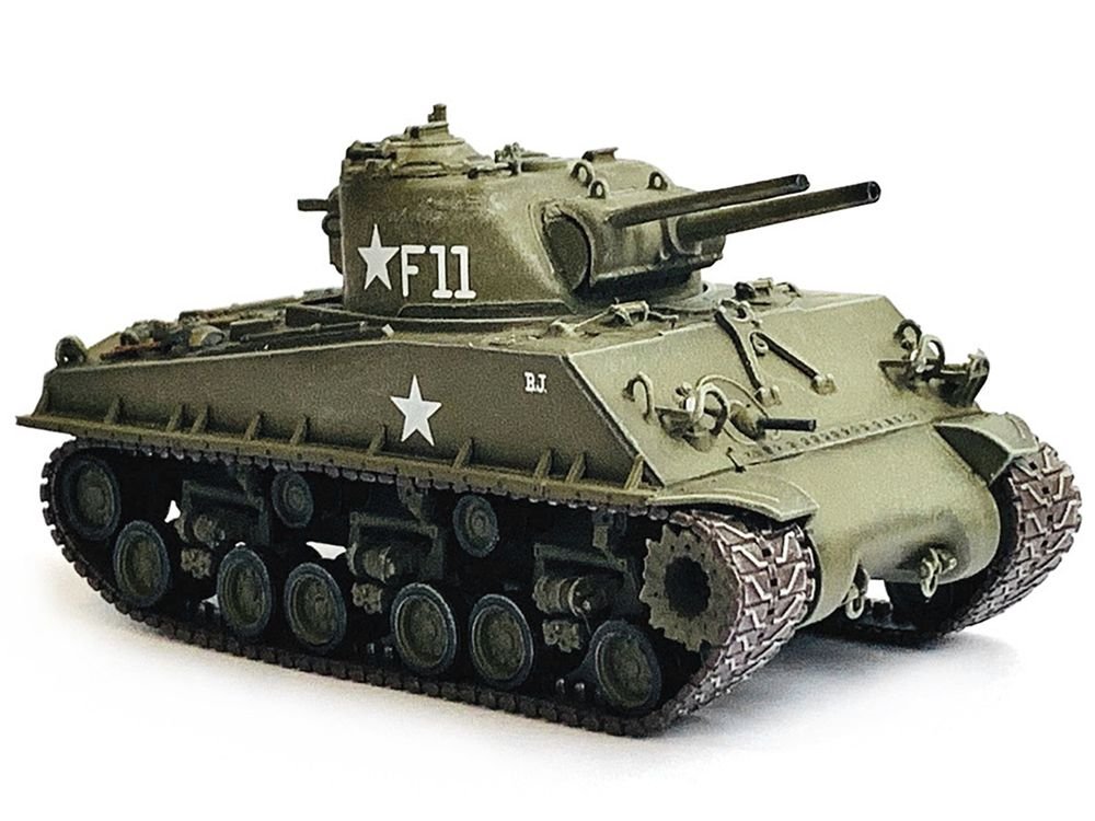United States M4A3 HVSS POA-CWS-H5 Flamethrower Tank Olive Drab F11 "Korea" (1951) "NEO Dragon Armor" Series 1/72 Plastic Model by Dragon Models view 3