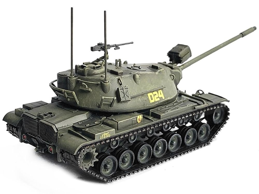 United States M103A2 Heavy Tank D24 Olive Drab "NEO Dragon Armor" Series 1/72 Plastic Model by Dragon Models view 4