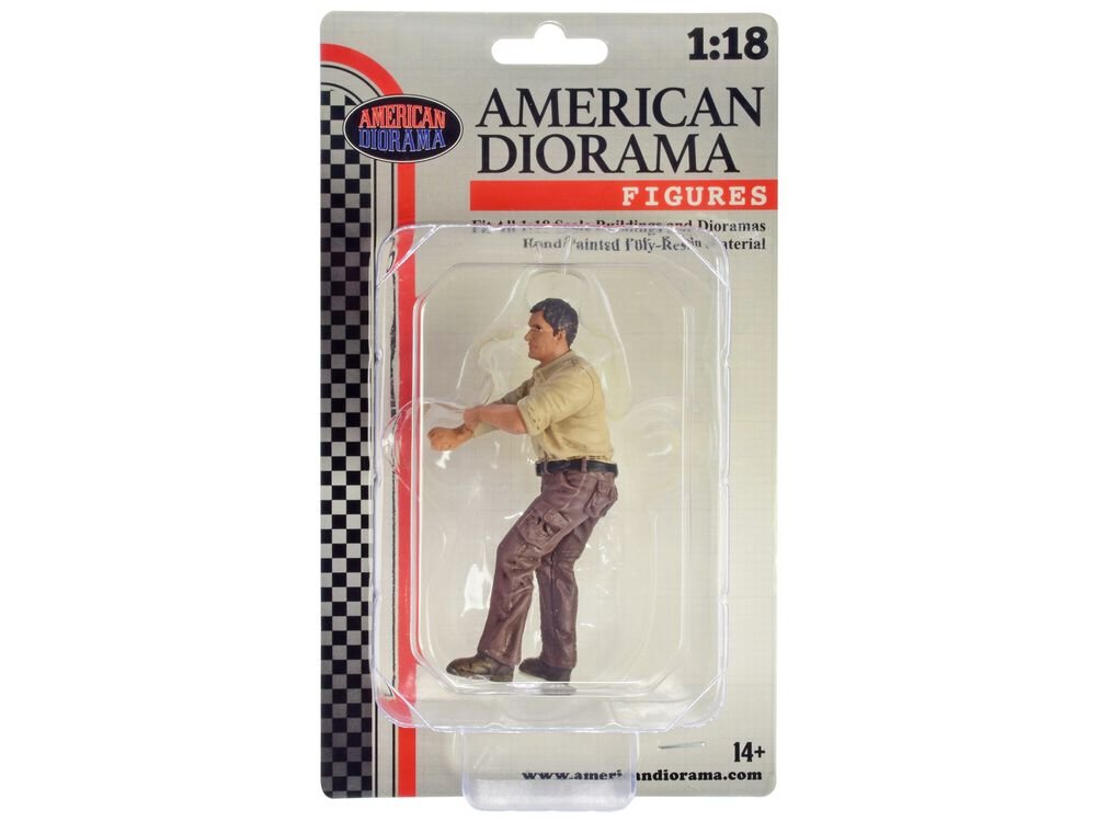 "4X4 Mechanic" Figure 3 for 1/18 Scale Models by American Diorama view 4