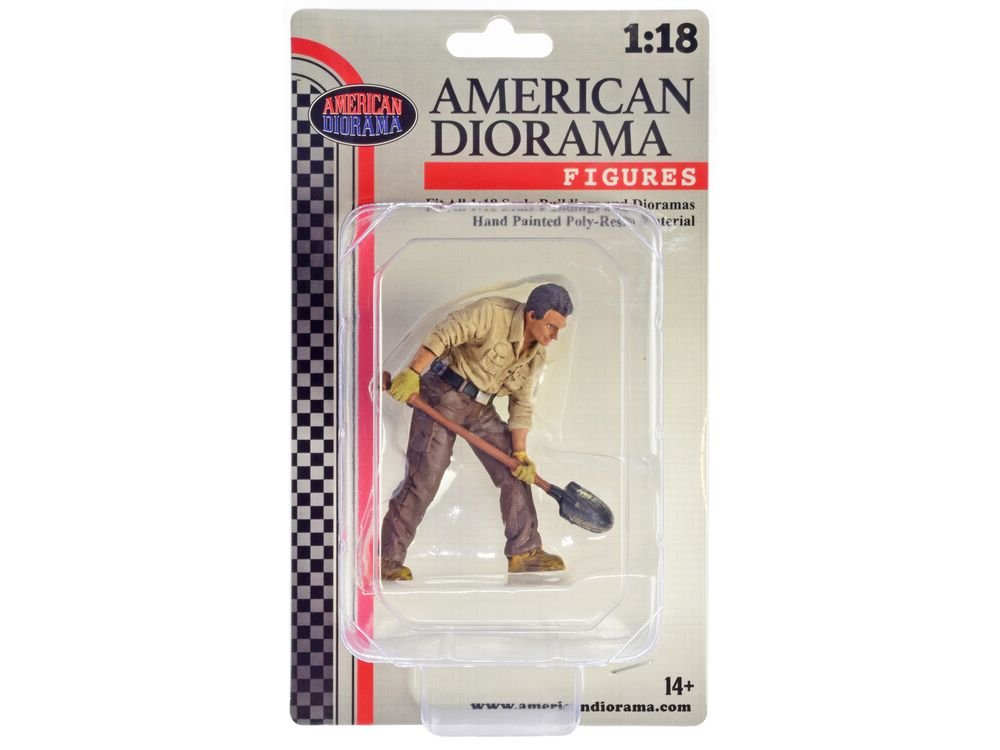 "4X4 Mechanic" Figure 4 for 1/18 Scale Models by American Diorama view 4