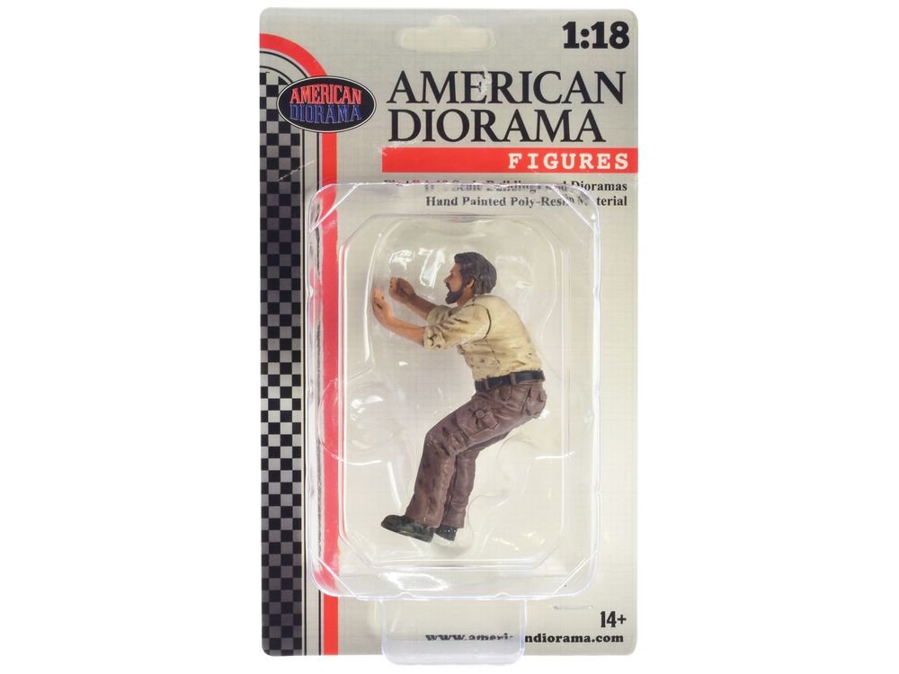 "4X4 Mechanic" Figure 6 for 1/18 Scale Models by American Diorama view 4