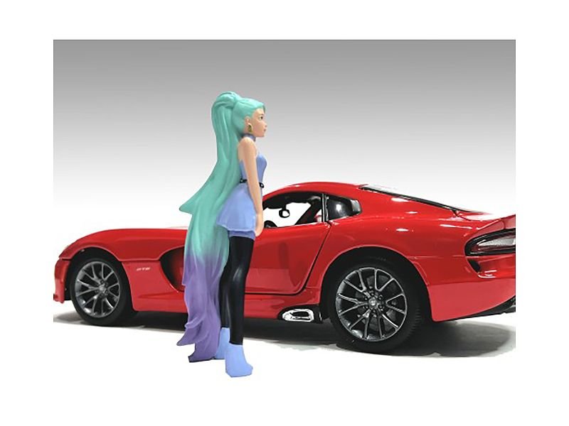"Cosplay Girls" Figure 4 for 1/24 Scale Models by American Diorama view 2