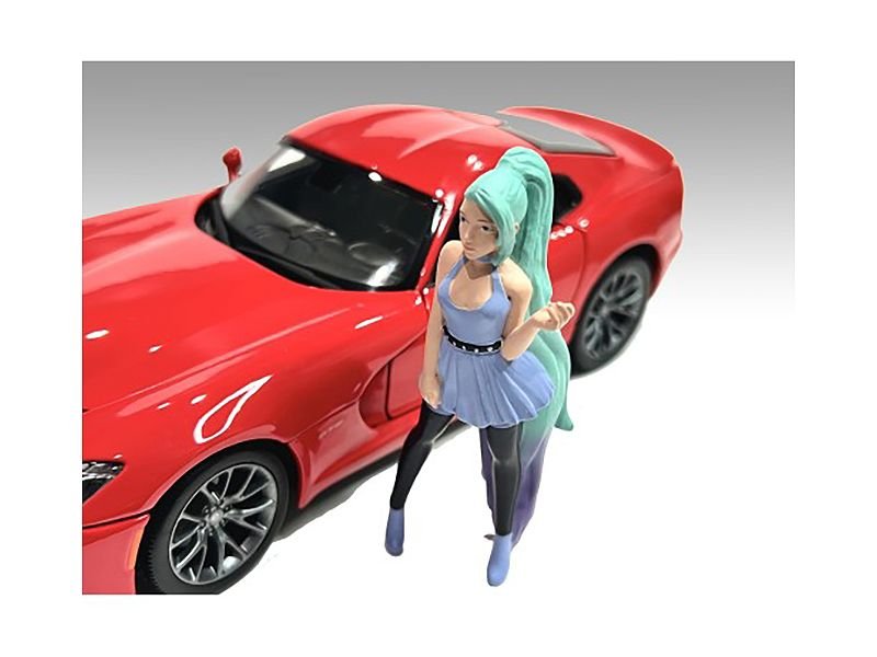 "Cosplay Girls" Figure 4 for 1/24 Scale Models by American Diorama view 3