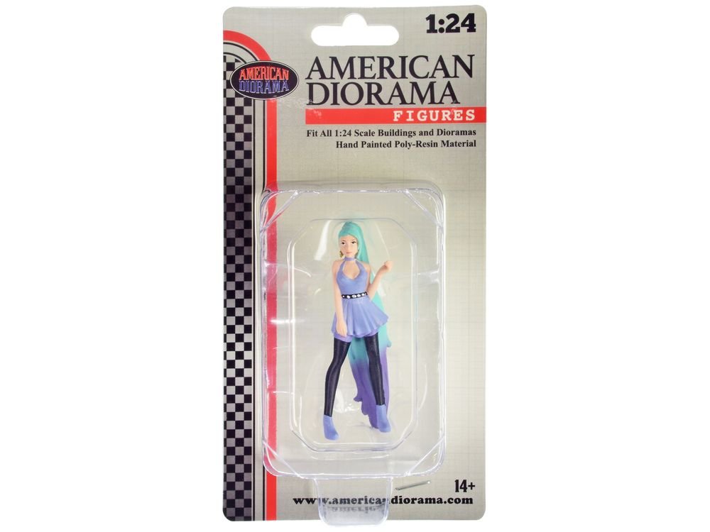 "Cosplay Girls" Figure 4 for 1/24 Scale Models by American Diorama view 4