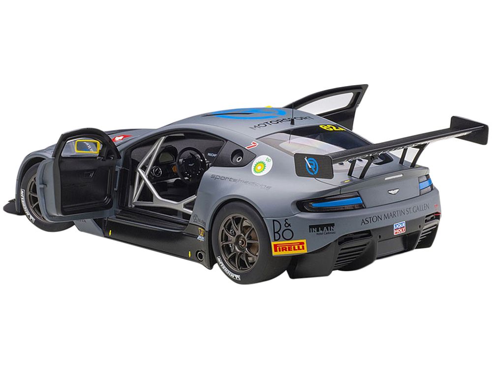 Aston Martin Vantage V12 GT3 #62A J. Dennis - M. Vaxiviere - M. Kirchhoefer Team R-Motorsport Bathurst 12H (2019) 1/18 Model Car by Autoart view 3