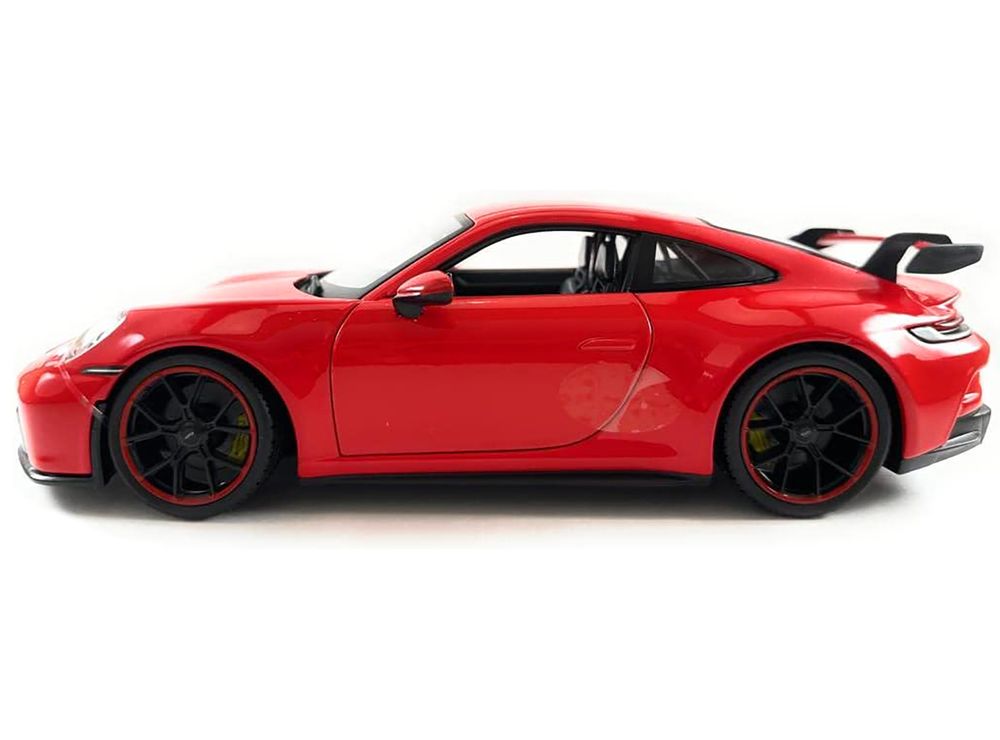 2022 Porsche 911 GT3 Red "Special Edition" 1/18 Diecast Model Car by Maisto view 3