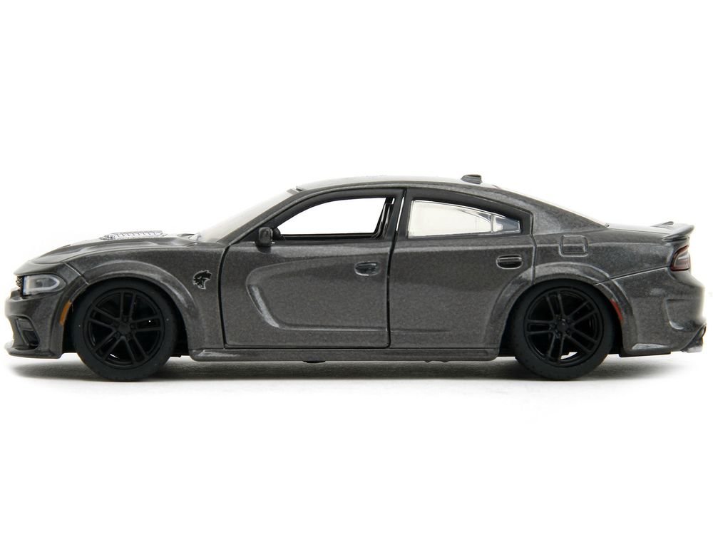 2021 Dodge Charger SRT Hellcat Gray Metallic "Fast X" (2023) Movie "Fast & Furious" Series 1/32 Diecast Model Car by Jada view 3