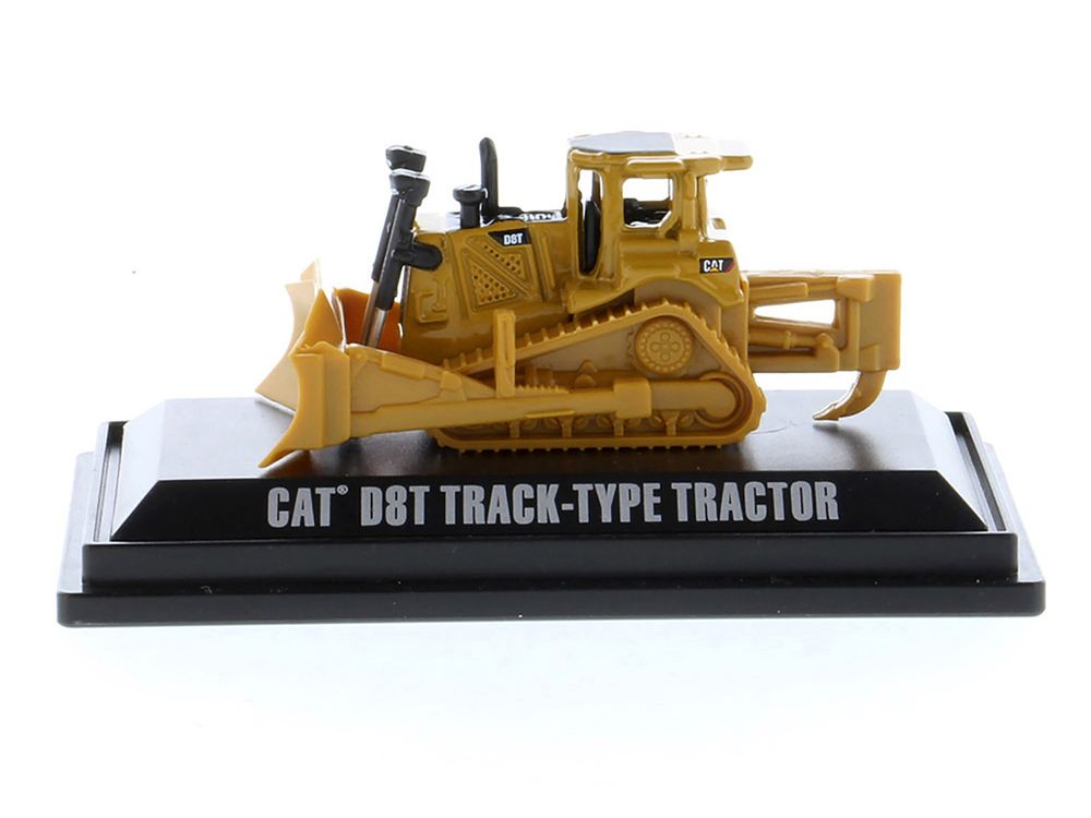 CAT Caterpillar D8T Track-Type Tractor Yellow "Micro-Constructor" Series Diecast Model by Diecast Masters view 2