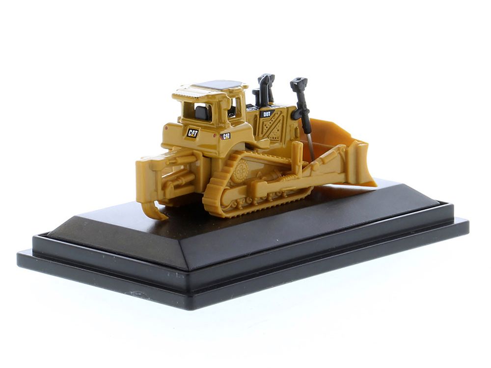CAT Caterpillar D8T Track-Type Tractor Yellow "Micro-Constructor" Series Diecast Model by Diecast Masters view 3