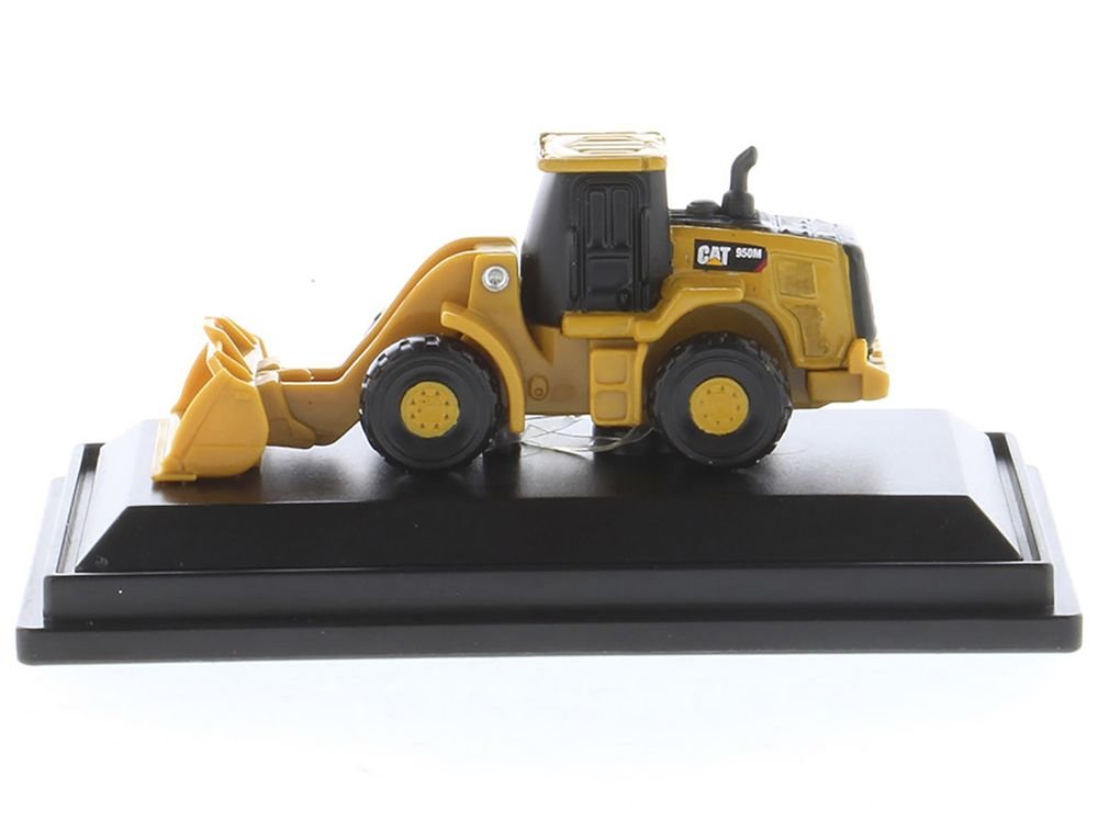 CAT Caterpillar 950M Wheel Loader Yellow "Micro-Constructor" Series Diecast Model by Diecast Masters view 2