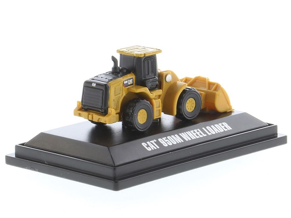 CAT Caterpillar 950M Wheel Loader Yellow "Micro-Constructor" Series Diecast Model by Diecast Masters view 3