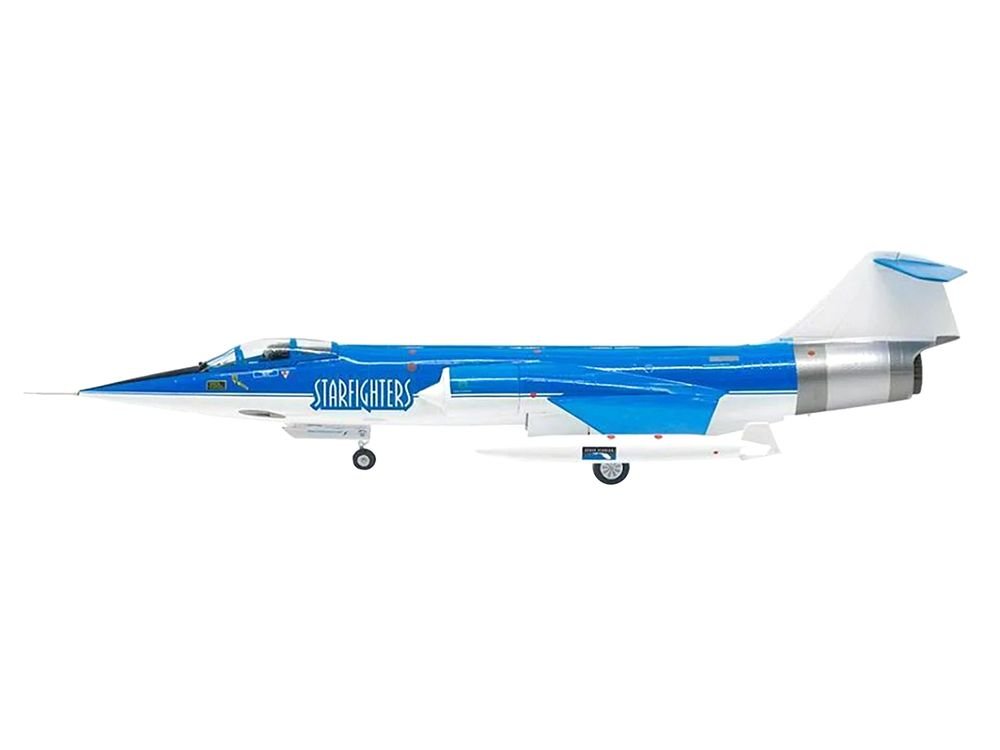 Lockheed F-104S Starfighter Aircraft "Starfighters Aerospace Aerobatics Team" (2012) 1/72 Diecast Model by JC Wings view 2