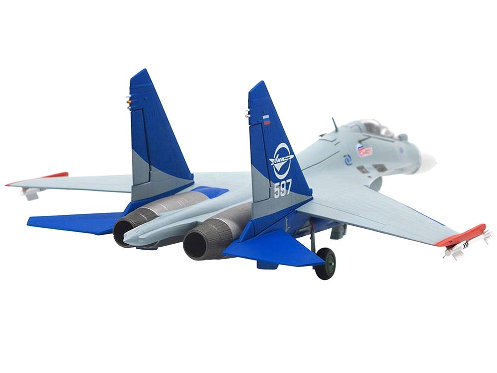 Sukhoi Su-30LL Flanker-C Fighter Aircraft "Gromov Flight Research Institute Ramenskoye AB Russia" (1997) 1/72 Diecast Model by JC Wings view 4
